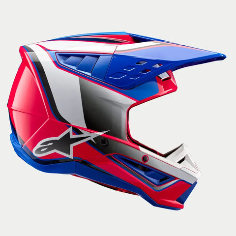 Casco Alpinestars SM5 Sail White/Diva Pink/Enamel/Blue Glossy