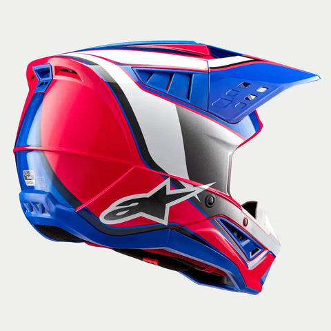 Casco Alpinestars SM5 Sail White/Diva Pink/Enamel/Blue Glossy