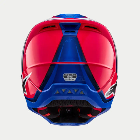 Casco Alpinestars SM5 Sail White/Diva Pink/Enamel/Blue Glossy