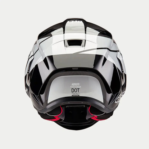 Casco Alpinestars Supertech R10 Element Black/Carbon Silver/Black Glossy