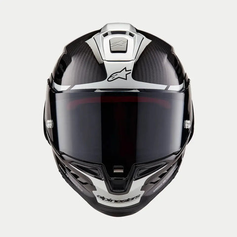 Casco Alpinestars Supertech R10 Element Black/Carbon Silver/Black Glossy