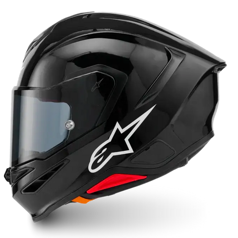 Casco Alpinestars Supertech R7 Solid Black Glossy