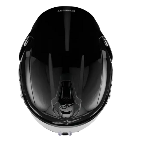 Casco Alpinestars Supertech R7 Solid Black Glossy