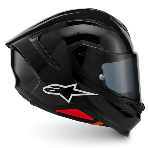 Casco Alpinestars Supertech R7 Solid Black Glossy