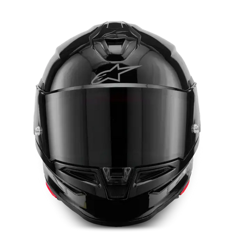 Casco Alpinestars Supertech R7 Solid Black Glossy