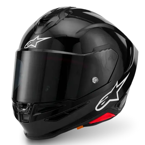 Casco Alpinestars Supertech R7 Solid Black Glossy