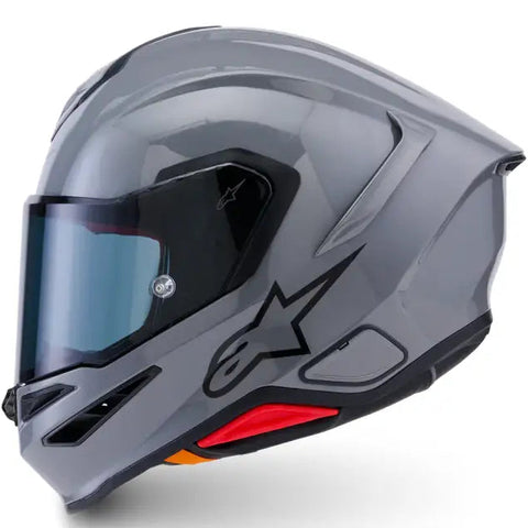 Casco Alpinestars Supertech R7 Solid Gray Glossy