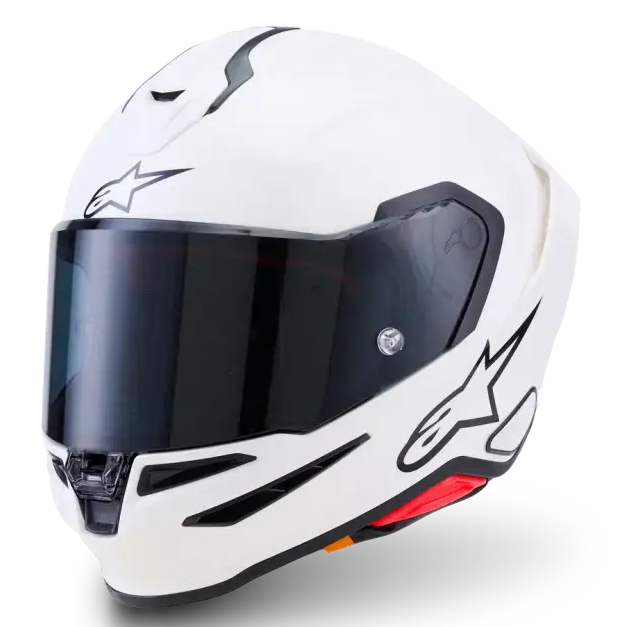 Casco Alpinestars Supertech R7 Solid White