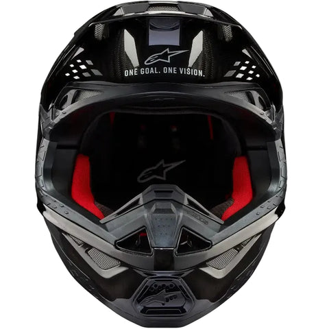 Casco Alpinestars Supertech S-M10 Black Glossy Carbon