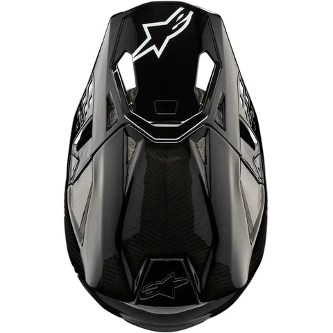 Casco Alpinestars Supertech S-M10 Black Glossy Carbon