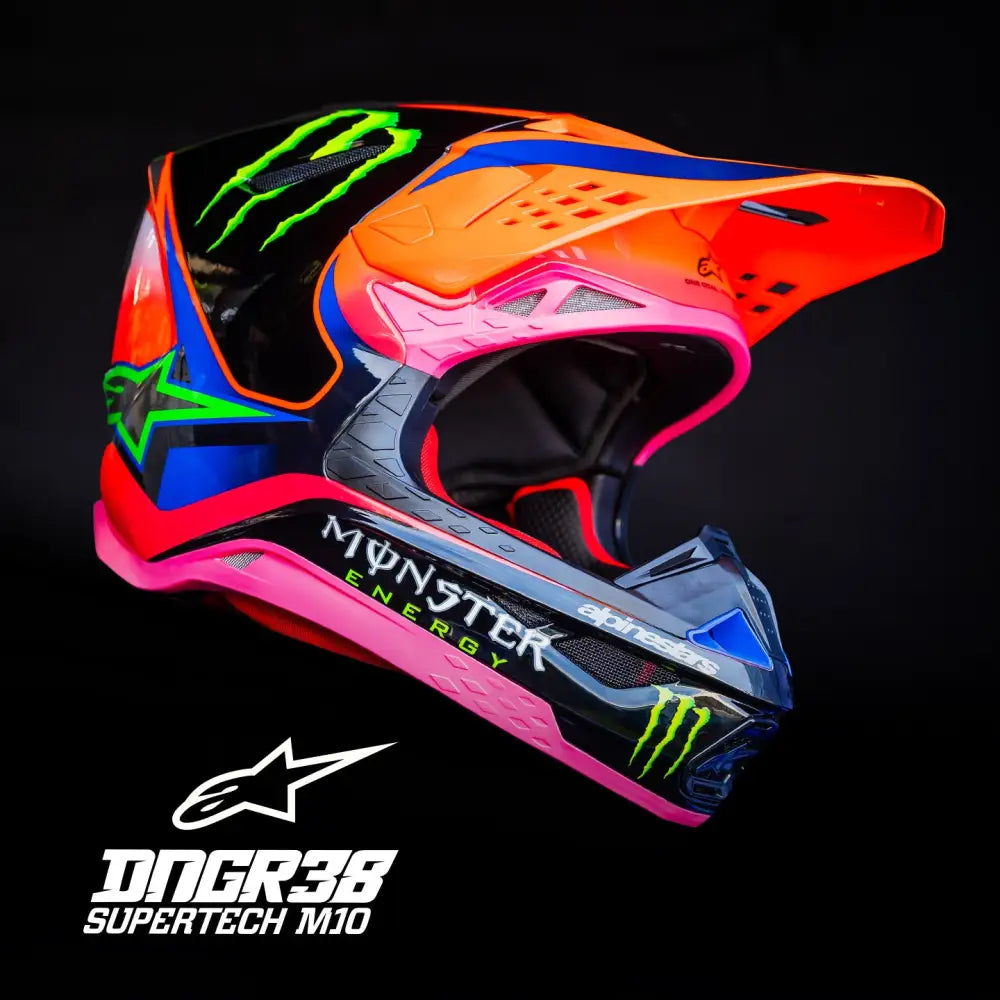 Casco Alpinestars Supertech S-M10 Deegan Monster