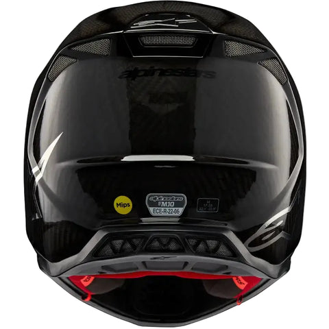 Casco Alpinestars Supertech S-M10 Fame Black Carbon