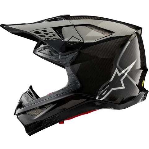 Casco Alpinestars Supertech S-M10 Fame Black Carbon