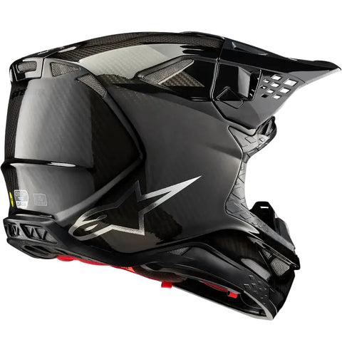 Casco Alpinestars Supertech S-M10 Fame Black Carbon