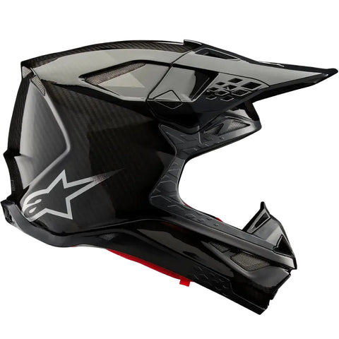 Casco Alpinestars Supertech S-M10 Fame Black Carbon