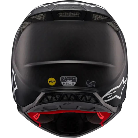 Casco Alpinestars Supertech S-M10 Flood Black/Dark Gray Matte/Glossy
