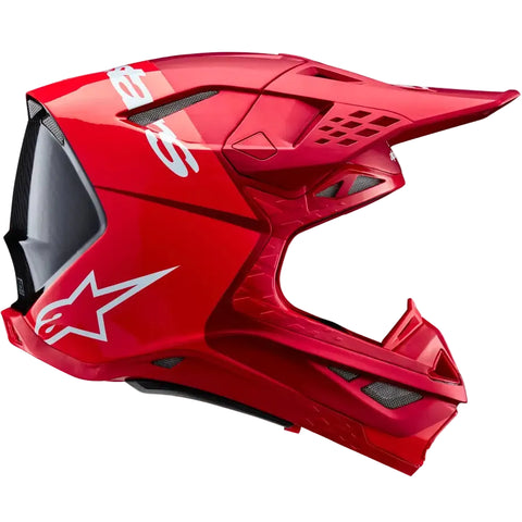 Casco Alpinestars Supertech S-M10 Flood Red Fluo/Red Matte/Glossy