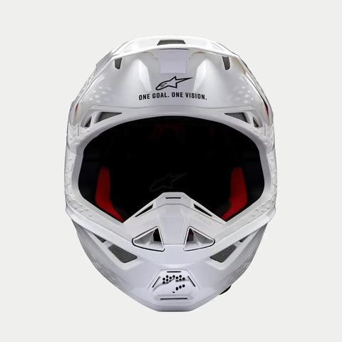 Casco Alpinestars Supertech S-M10 White Glossy