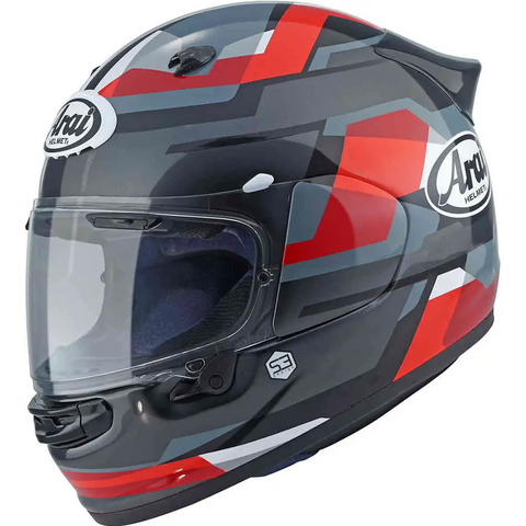 Casco Arai Quantic Abstract Red