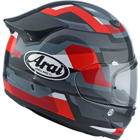 Casco Arai Quantic Abstract Red