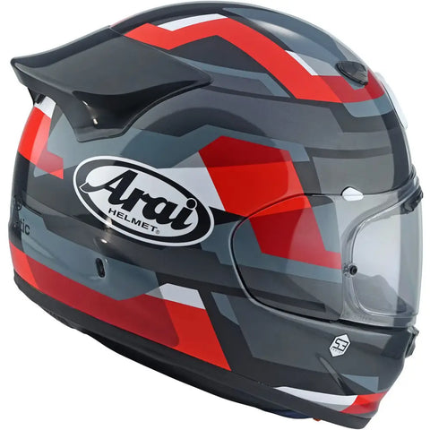 Casco Arai Quantic Abstract Red