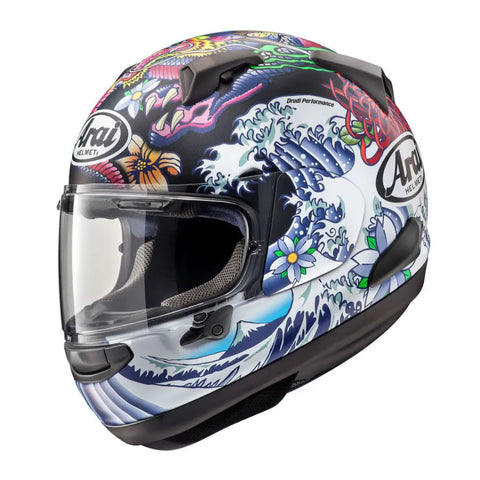 Casco Arai Quantum-X Oriental Black Frost