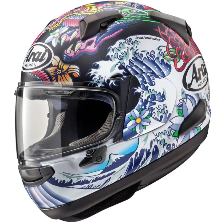 Casco Arai Quantum-X Oriental Black Frost