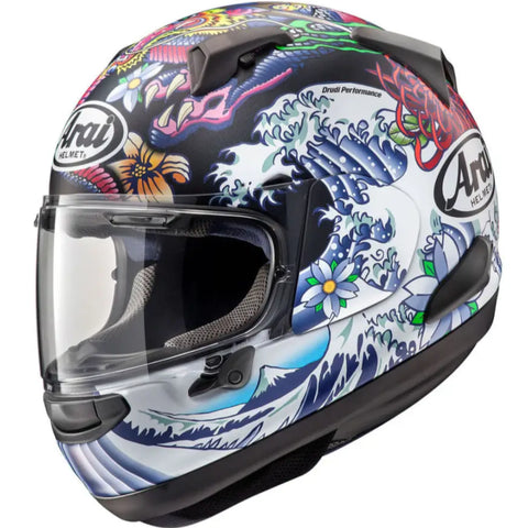 Casco Arai Quantum-X Oriental Black Frost