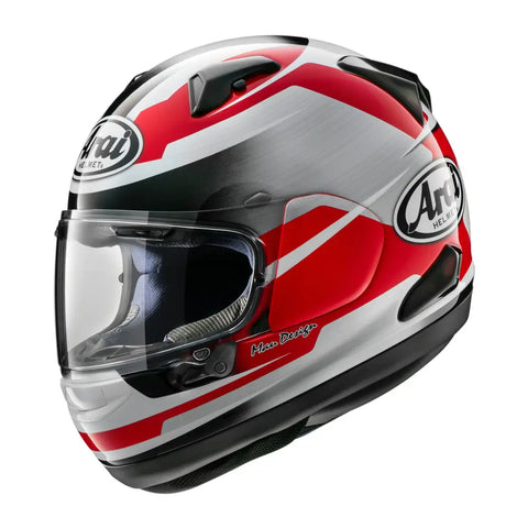 Casco Arai Quantum-X Steel Red