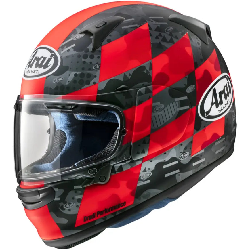 Casco Arai Regent-X Patch Red Frost