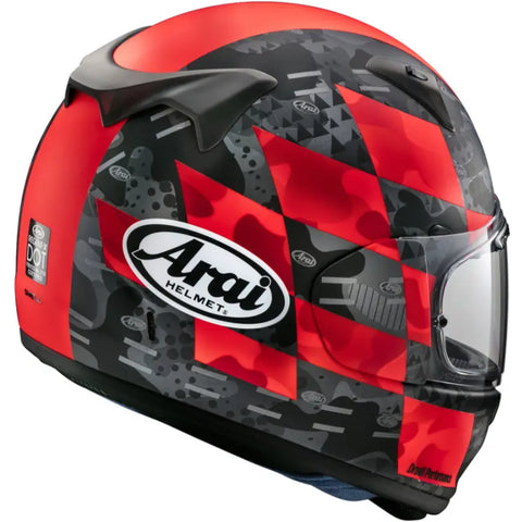 Casco Arai Regent-X Patch Red Frost