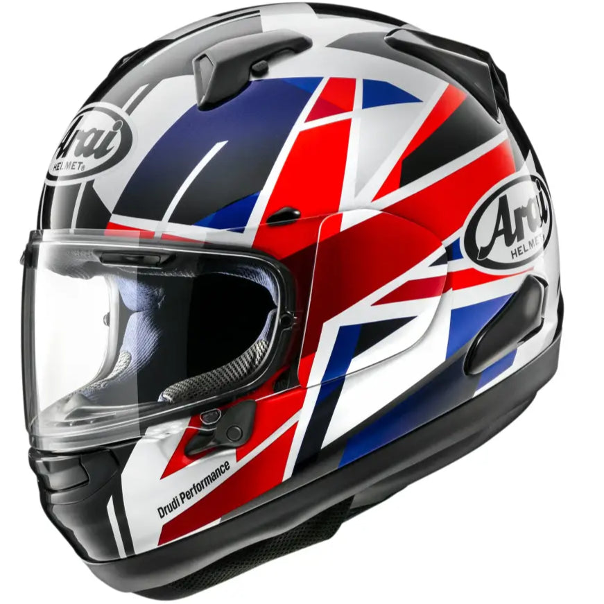 Casco Arai Signet-X Flag UK