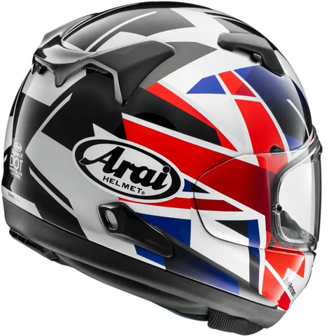 Casco Arai Signet-X Flag UK