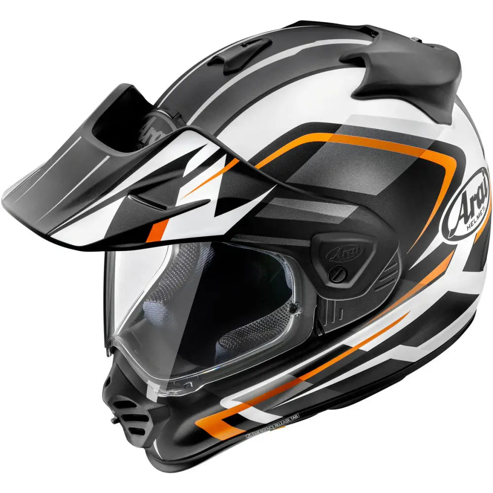 Casco Arai XD-5 Discovery Orange Frost