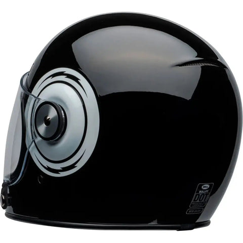 Casco Bell Bullitt DLX Bolt Black/White