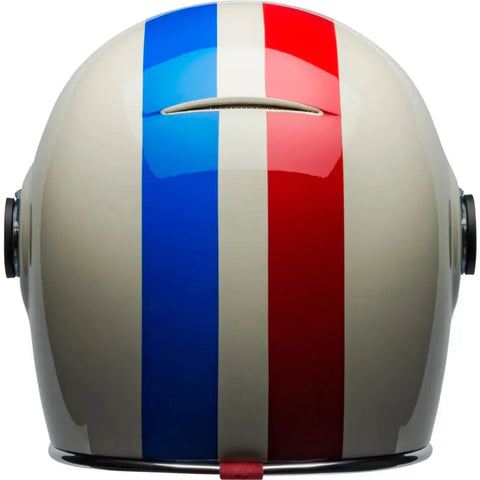 Casco Bell Bullitt DLX Command White/Red/Blue