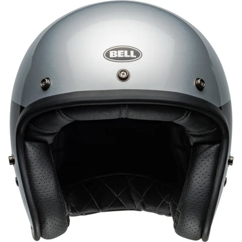 Casco Bell Custom 500 Chasis Gloss Silver/Black