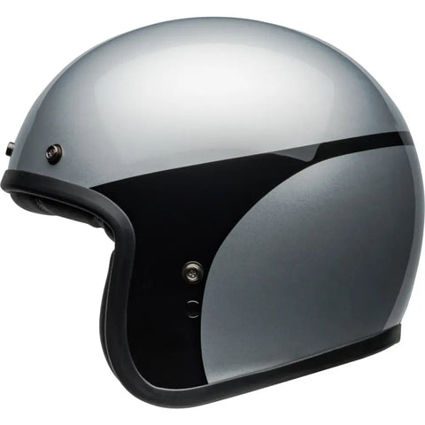 Casco Bell Custom 500 Chasis Gloss Silver/Black