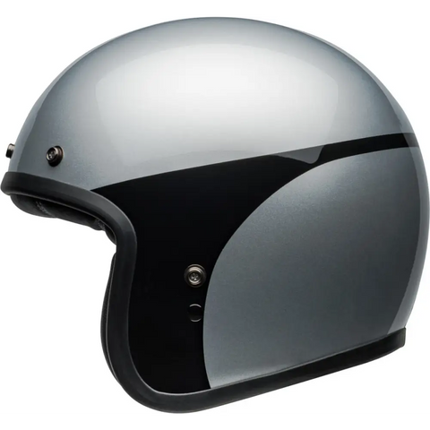 Casco Bell Custom 500 Chasis Gloss Silver/Black