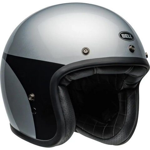 Casco Bell Custom 500 Chasis Gloss Silver/Black