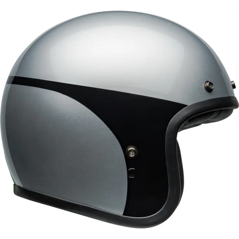 Casco Bell Custom 500 Chasis Gloss Silver/Black