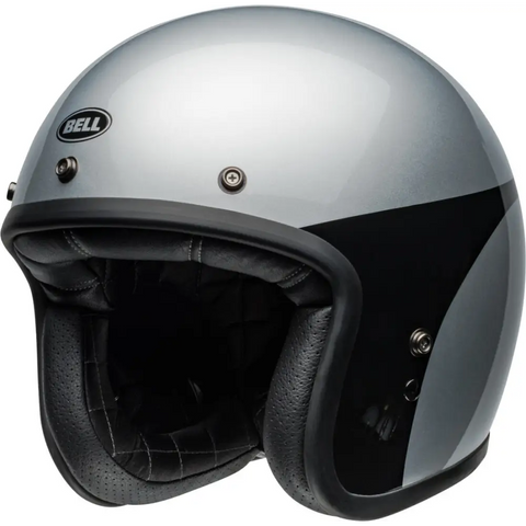 Casco Bell Custom 500 Chasis Gloss Silver/Black