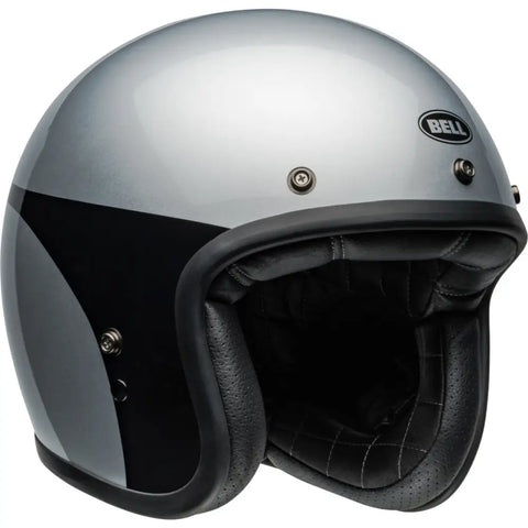 Casco Bell Custom 500 Chasis Gloss Silver/Black