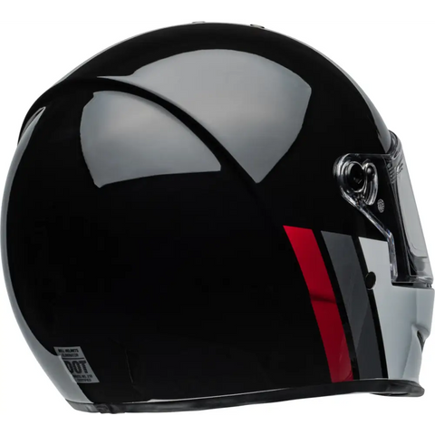 Casco Bell Eliminator GT Gloss Black/White