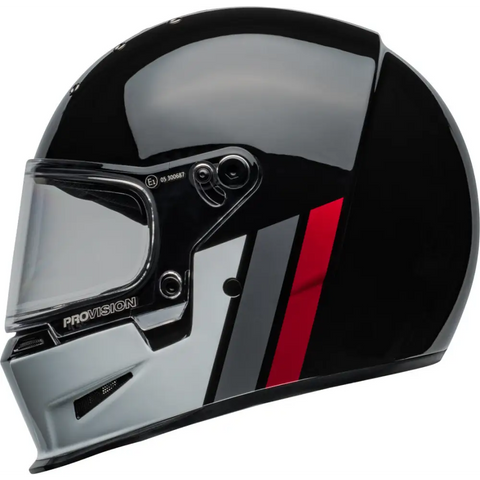 Casco Bell Eliminator GT Gloss Black/White