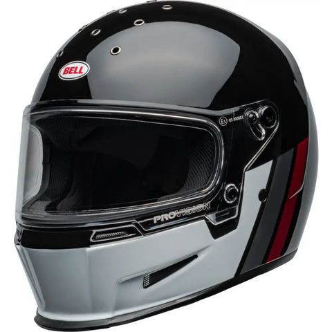 Casco Bell Eliminator GT Gloss Black/White
