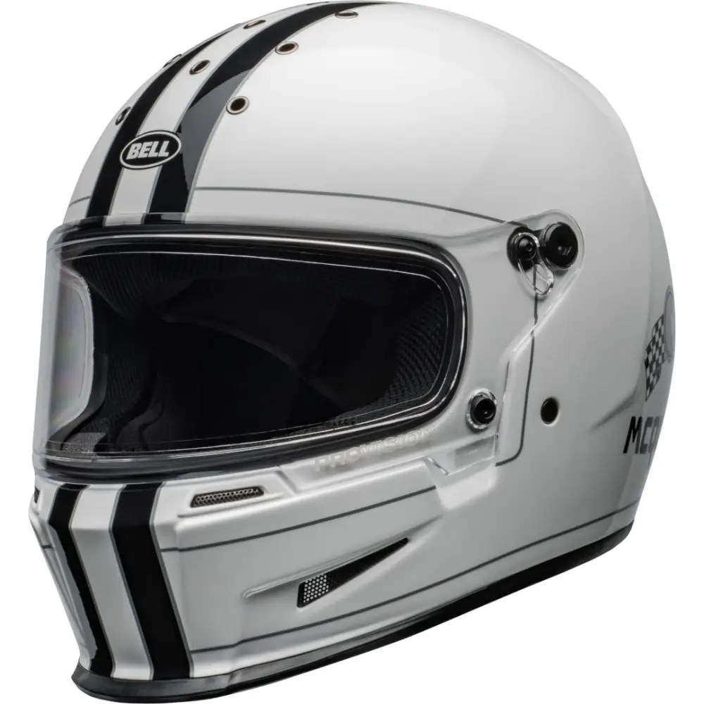 Casco Bell Eliminator Steve McQueen Gloss White