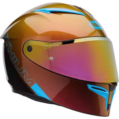 Casco Bell Lithium Mips Plus Delta Blue/Orange/Black