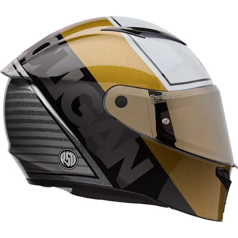 Casco Bell Lithium Mips Plus White/Gold