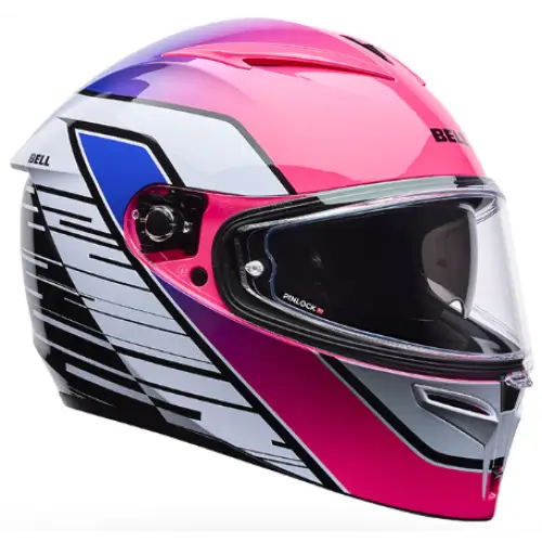 Casco Bell Lithium MIPS Transition Purple/White